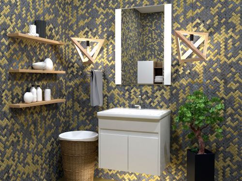 Зеркало в ванную Stella Polar Фаворита SP-00000165 60х80 цвет белый - фото 3