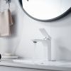 Смеситель Shevanik S6101C на раковину белый