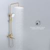 Душевая стойка Splenka S30.24.03 настенная цвет золото
