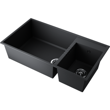 Кухонная мойка Omoikiri Tedori 85-2-U 4993940 85х47 цвет черный