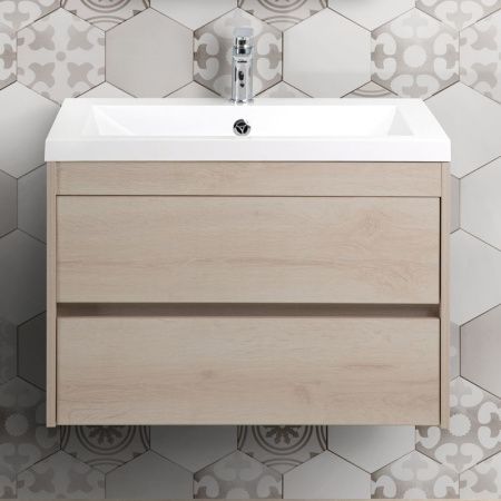 Тумба под раковину Art&Max FAMILY Family-580-2C-SO-PB 60х50 подвесная цвет бежевый