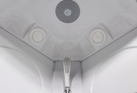 Душевая кабина AvaCan L608GM 80х80 четверть круга с крышей ориентация универсальная