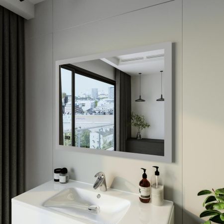 Зеркало с подсветкой Бриклаер 4627125414381 100х80 подвесное