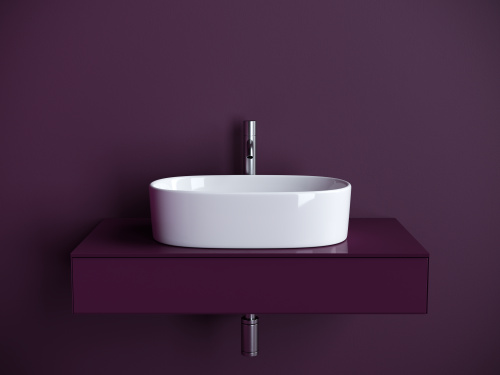 Раковина Ceramica Nova ELEMENT 56 см CN6075 накладная цвет белый - фото 4