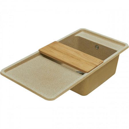 Кухонная мойка Aquaton Беллис 1A725132BS220 97х51 цвет светло-коричневый