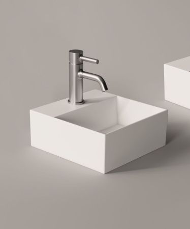 Раковина керамическая Alice Spy 34120101 40х30 подвесная цвет белый