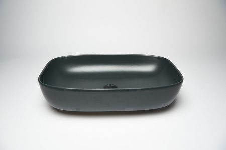 Раковина из сантехнического фарфора Galassia Dream 7300NEMT 70х40 накладная цвет черный