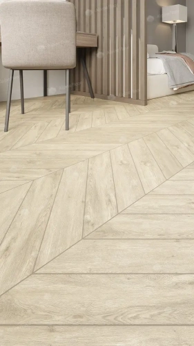 SPC ламинат Alpine Floor Chervon Alpine ECO 18-7 MC Сонома Chevron толщина 0.5 см 43 класс 600х127 - фото 4