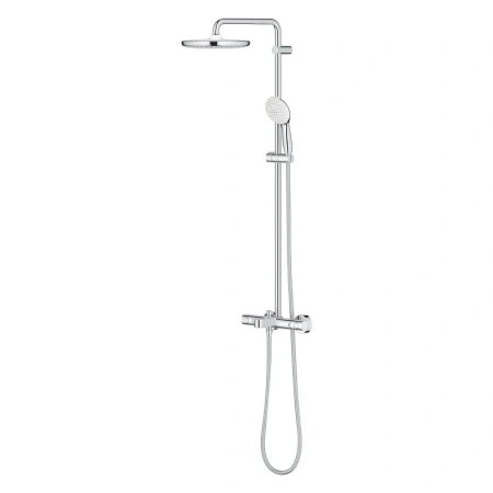 Душевая стойка Grohe Tempesta 26978001 настенная цвет хром с термостатом