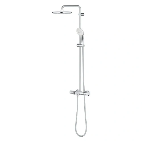 Душевая стойка Grohe Tempesta 26978001 настенная цвет хром с термостатом - фото 4