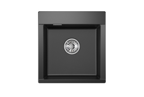 Кухонная мойка Granula 4701 ШВАРЦ 47х50 цвет черный - фото 2