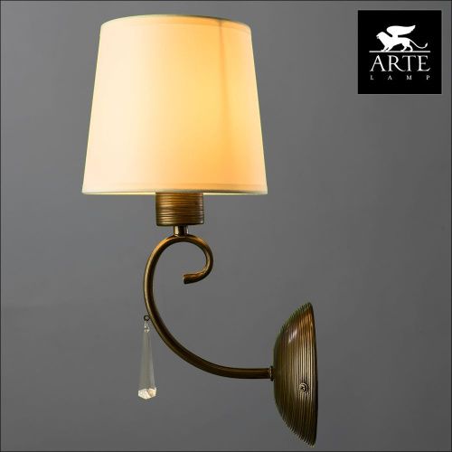 Бра Arte Lamp Carolina (Царолина) A9239AP-1BR - фото 3