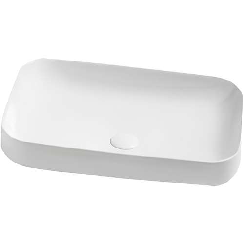 Раковина Azzurra ELEGANCE 60 см ELLG060400S0BI/(ESO60 bi)*0 накладная цвет белый
