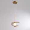 Светильник подвесной Delight Collection MD24020901-1A gold/cognac