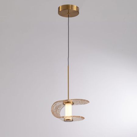 Светильник подвесной Delight Collection MD24020901-1A gold/cognac