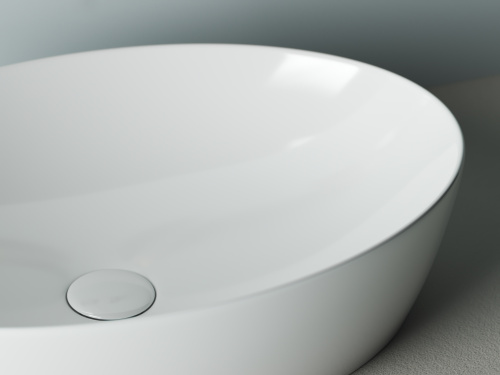 Раковина Ceramica Nova ELEMENT 63 см CN5018 накладная цвет белый - фото 5