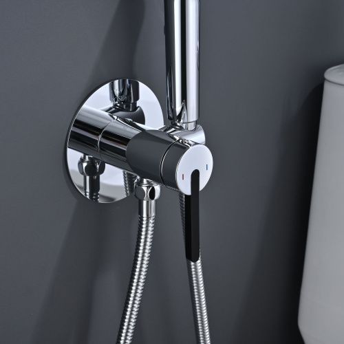 Гигиенический душ со смесителем Rose R235 хром - фото 4