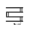 Полотенцесушитель электрический Indigo Muza DGM40-50BRRt 50х45 черный