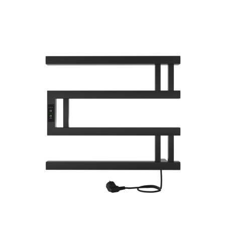 Полотенцесушитель электрический Indigo Muza DGM40-50BRRt 50х45 черный