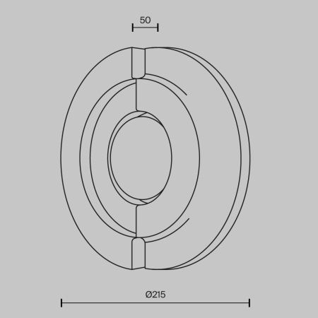 Бра Maytoni Daylight MOD462WL-L10BG3K