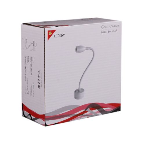 Бра Reluce 86200-9.2-001MN LED3W WT - фото 3