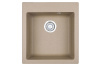 Кухонная мойка Granula 4201, ПЕСОК 42х49 цвет бежевый поверхность матовая