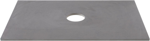 Столешница Allen Brau Reality 1.32022.G 71х46 накладная цвет серый - фото 3