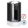 Душевая кабина Niagara Classic 25101434LBKT 120х80 асимметричная без крыши ориентация левая