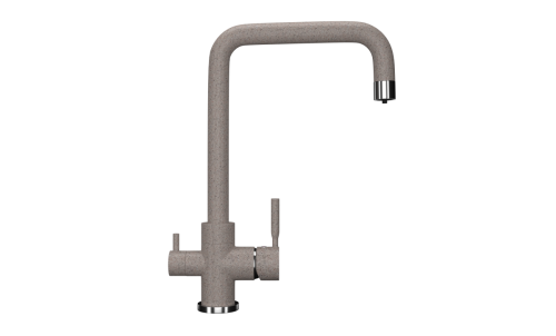 Смеситель для кухни Ulgran Classic U-019-302 на мойку бежевый