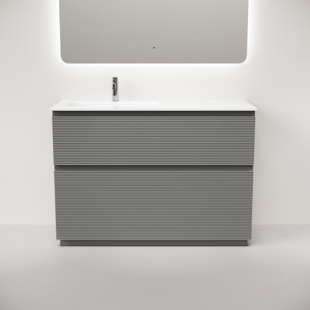 Тумба под раковину Sancos FOLK Floor FL120FLES 120х40 напольная цвет серый