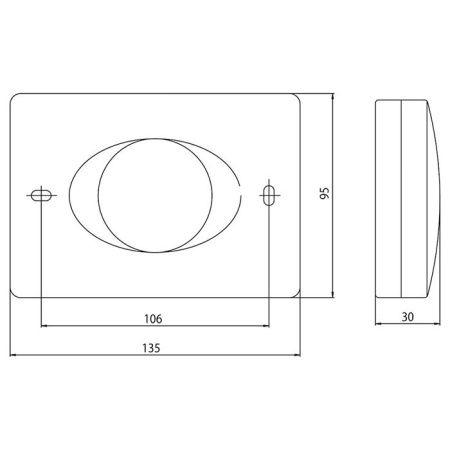 Бокс для салфеток Emco Loft 0553 133 00
