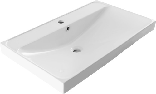 Раковина Aquanet Flash 00333268 полувстраиваемая цвет белый - фото 5