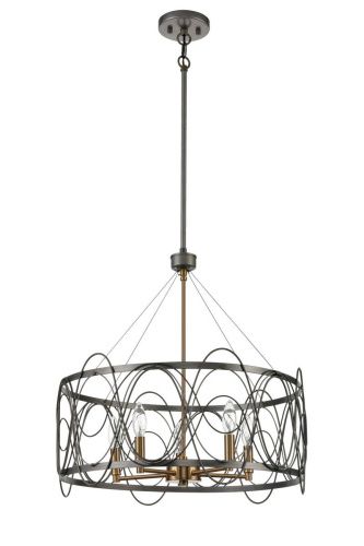 Люстра на штанге Vele Luce Stradivario (Страдиварио) VL4104P05 - фото 3