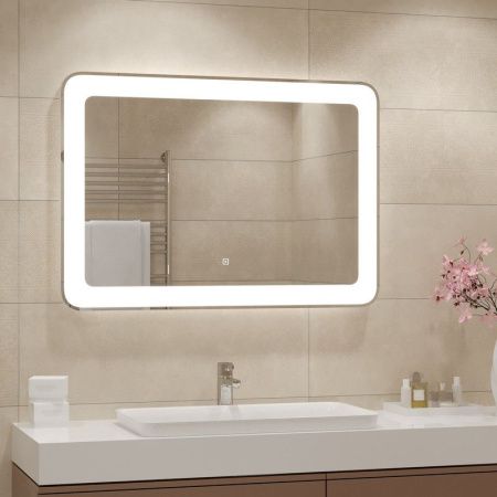 Зеркало Continent Velvette ЗЛП466 100х70 подвесное