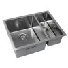 Кухонная мойка Grandex Aqua PROLINE 58 300208 60х45 цвет серый поверхность матовая