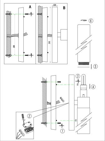 Подсветка для зеркал Odeon Light TINGI (ТИНГИ) 2660/2W
