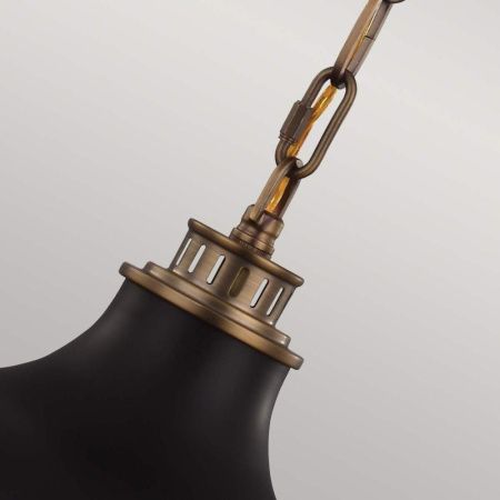 Светильник подвесной Feiss Cadence (Цаденце) FE-CADENCE-2P-MB