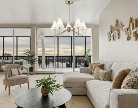 Люстра на штанге Ambrella Light Modern (Модерн) LH57133