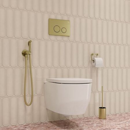 Гигиенический душ со смесителем Iddis Axes 005MGR0i08 золото