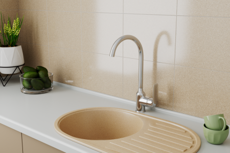 Смеситель для кухни Rush Fiji FI1835-23 на мойку хром