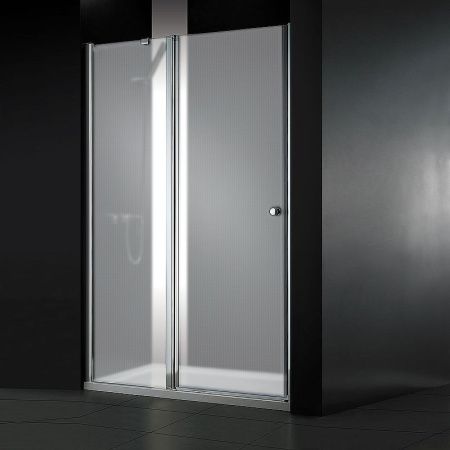 Душевая дверь Cezares ELENA ELENA-W-B-12-100-P-Cr-L 100х195 стекло рифленое профиль хром