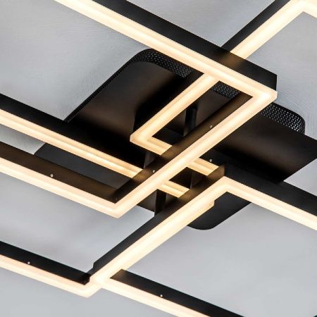 Люстра потолочная LED4U L11050-4 BK