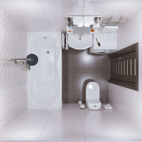 Ванна акриловая Тритон Цезарь Н0000099993 180х80 пристенная прямоугольная без каркаса - фото 4 Ванна акриловая Тритон Цезарь Н0000099993 180х80 пристенная прямоугольная без каркаса - фото 4