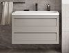 Тумба под раковину Art&Max PLATINO AM-Platino-900-2C-SO-GCM 90х50 подвесная цвет серый