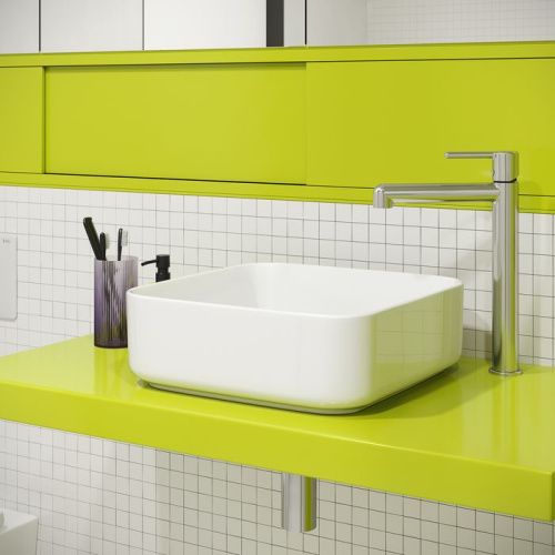 Смеситель для раковины Iddis Aiger AIGSB01i01 на столешницу хром - фото 2