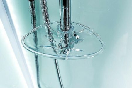 Душевая кабина Esbano ELEGANCIA ESKL108CKR 100х80 прямоугольная с крышей ориентация универсальная