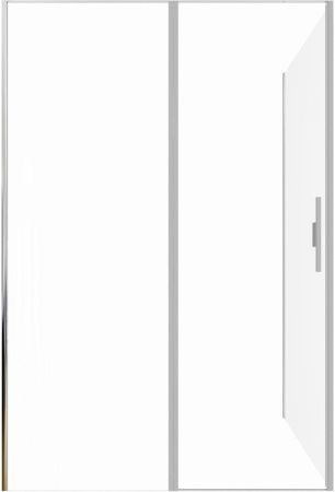 Душевой уголок Allen Brau Priority 3.31035.BA + 3.31044.BA 140х90 стекло прозрачное профиль серебро без поддона