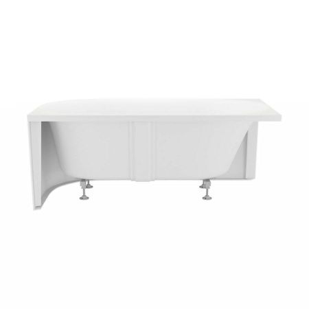 Ванна акриловая Wellsee Collaro Mini 288703000 140х70 пристенная асимметричная с ножками