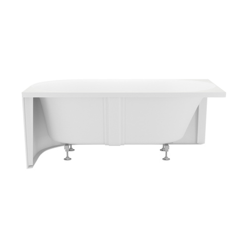 Ванна акриловая Wellsee Collaro Mini 288703000 140х70 пристенная асимметричная с ножками - фото 3 Ванна акриловая Wellsee Collaro Mini 288703000 140х70 пристенная асимметричная с ножками - фото 3