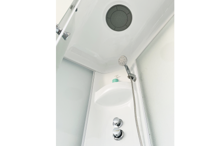 Душевая кабина Royal Bath BK RB8120BK4-MM-R 120х80 асимметричная с крышей ориентация правая